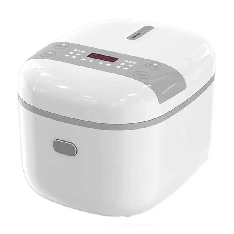 Meal Prep With Rice - 2Lデジタル炊飯器 ミニ電気蒸し器 家庭用ポータブルキッチン家電 健康的な食事の準備に最適 小型