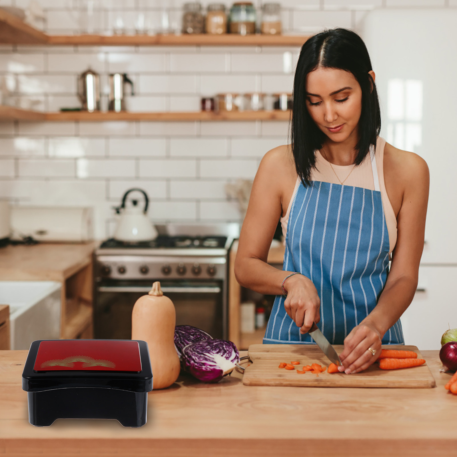 1個入り高品質再利用可能弁当箱、寿司やうつぼをご飯の上に盛る - Meal Prep With Rice のレビューと価格