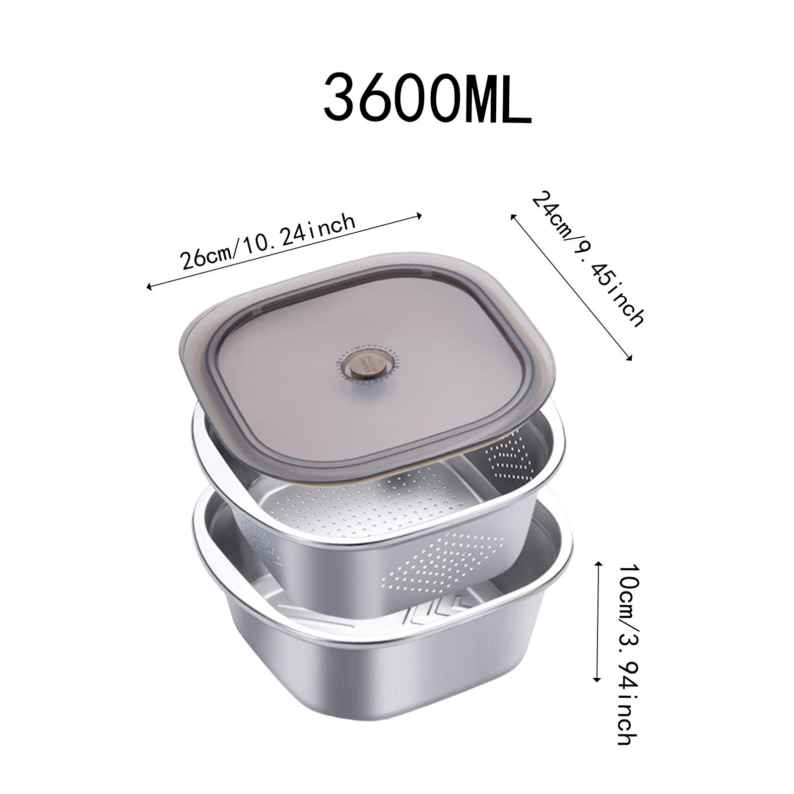 パスタ保存容器 ステンレス製ミキシングボウルセット 食品容器 - Meal Prep Pasta のレビューと価格
