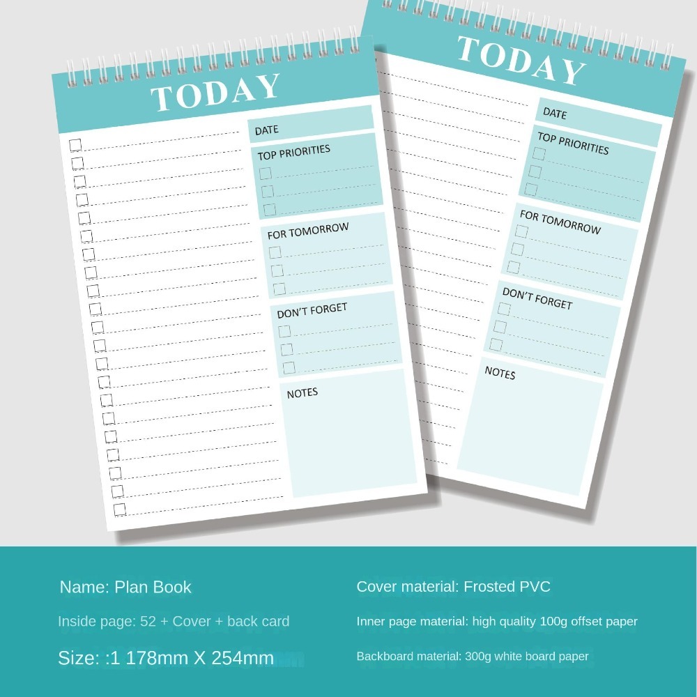 ワイドトゥドゥプランナー ウィークリープランニングノートパッ - Meal Plan Notepad のレビューと価格