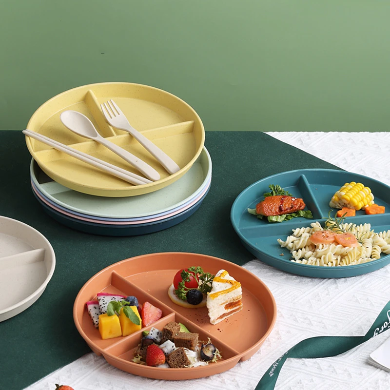 ポーションコントロールプレート、分割サービングディッシュ、ダ - Meal Prep For Weight Loss のレビューと価格