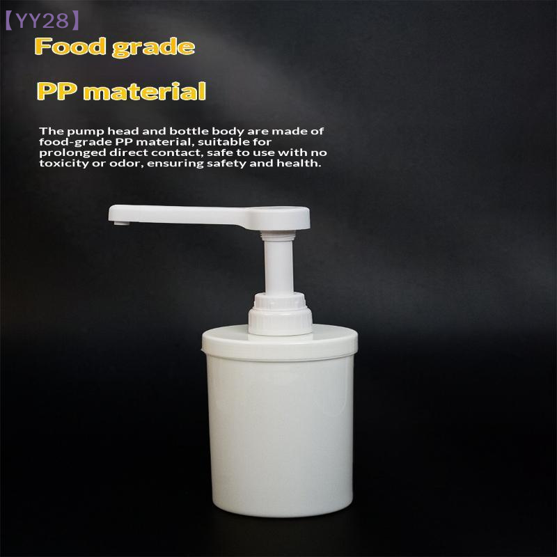 1L食品グレードPP多目的シロップディスペンサー、取り外し可 - Meal Prep Juice Bottles のレビューと価格