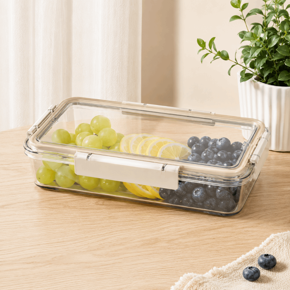 透明なフルーツ保存容器 蓋付き鮮度保持容器 パスタ保存容器  - Meal Prep Pasta のレビューと価格