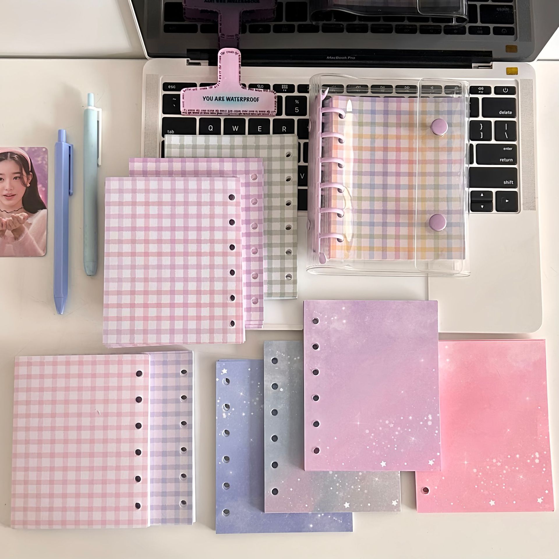 A7 拡大カラフルなノートブックリフィルスパイラルバインダー - Meal Plan Notepad のレビューと価格