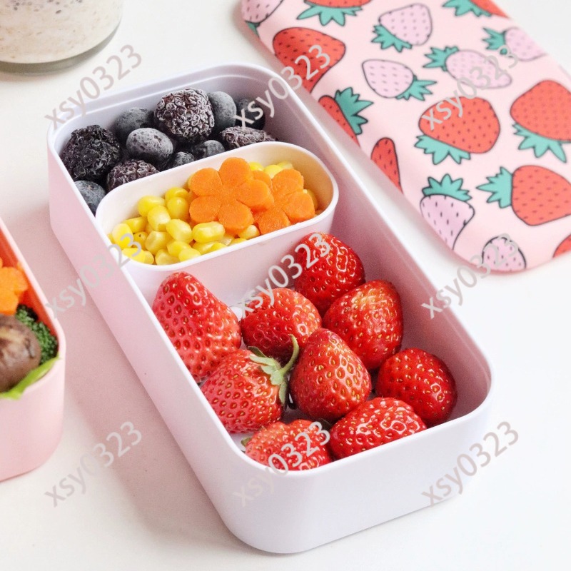 電子レンジ対応の分割弁当箱、学生や会社員のための携帯用ランチ - Meal Prep For Weight Loss のレビューと価格