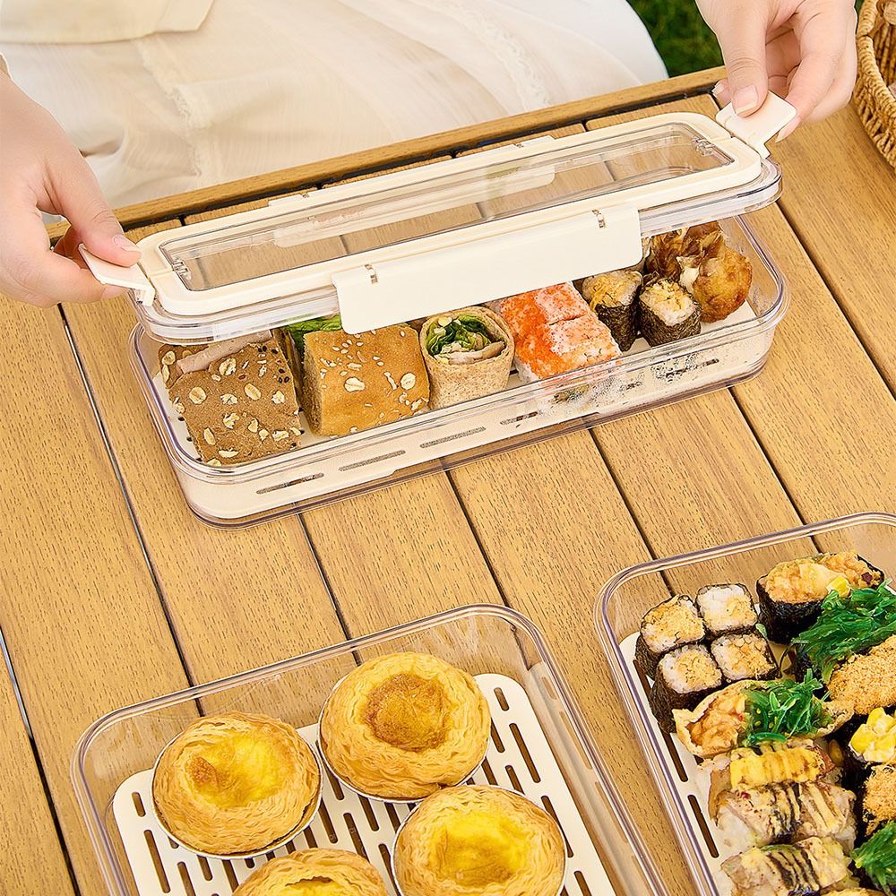 透明なフルーツ保存容器 蓋付きで鮮度を保つ パスタ保存容器  - Meal Prep Pasta のレビューと価格