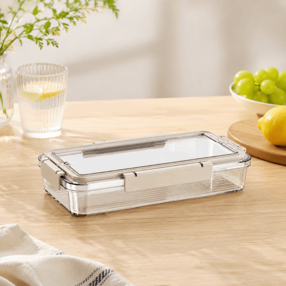 透明なフルーツ保存容器 蓋付きで鮮度を保つ パスタ保存容器  - Meal Prep Pasta のレビューと価格