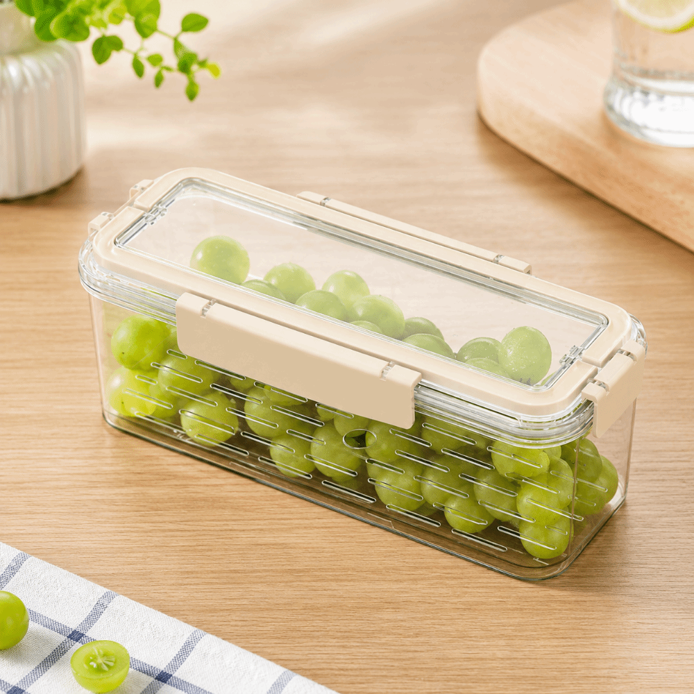 透明なフルーツ保存容器 蓋付きで鮮度を保つ パスタ保存容器  - Meal Prep Pasta のレビューと価格